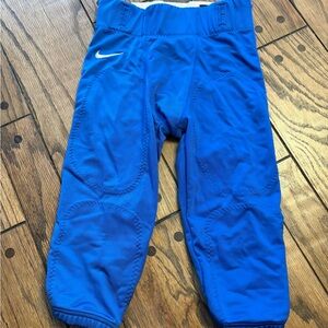 Nike Team Mens Sz SMALL Football Pants Royal Blue Sports Gear